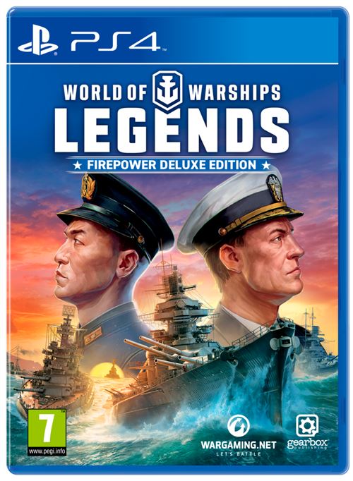 Acheter World of Warships: Legends Fire Power Deluxe Edition pour PS4 - 82,53 € World of Warships: Legends Fire Power Deluxe Edition pour PS4 - reconditionné disponible sur Fnac