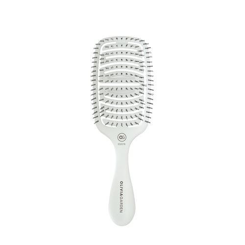 Olivia Garden Essential Hair Brush Fine Hair White