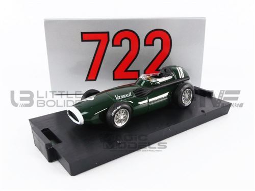 Voiture Miniature de Collection BRUMM 1-43 - VANWALL F 1 - Winner GP Europa 1957 - Green Anglais - R098