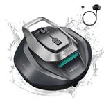 Ultenic Robot de piscine sans fil Pooleco P10S, Aspiration puissante avec tri-moteur, Jusqu'à 90 minutes, Auto-Parking, 2.5L,  Idéal pour Les Piscines Hors Sol 80㎡