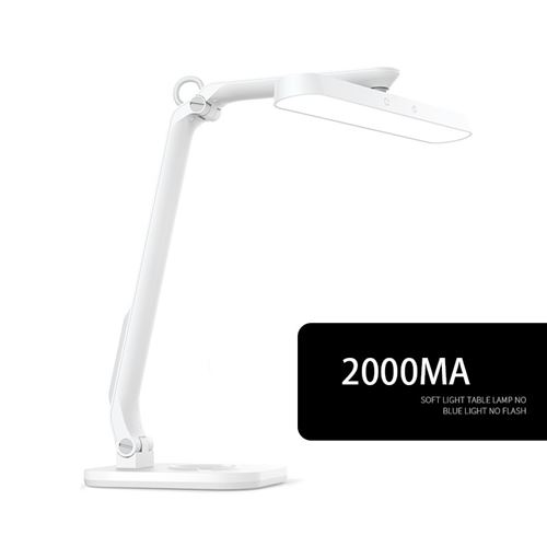 Lampe de Bureau A4231 Pliante 2000MA 5 Températures de Couleur Blanc