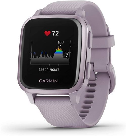 Montre connectée GPS sport et santé Garmin Venu Sq – Lavender Purple État correct - N/A reconditionné disponible sur Fnac