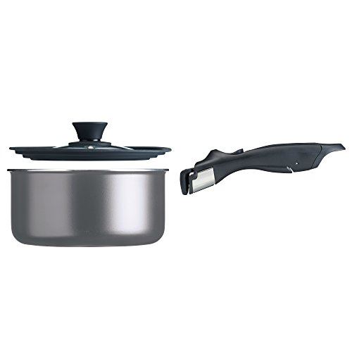 MasterClass Smart Space 3 Piece Non-Stick Induction Saucepan Set