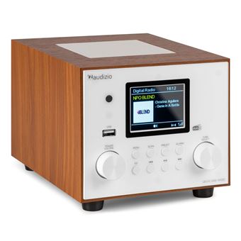 Audizio Vieste Radio DAB+ FM 60 Watts Bluetooth 5.0 - Blanche, Subwoofer Intégré - 1