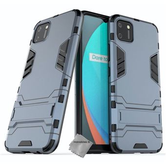 Coque Antichoc Pour Realme C11 – Avec Bague Anneau Anti-chute – Noire – Marque NOVAGO – Neuf