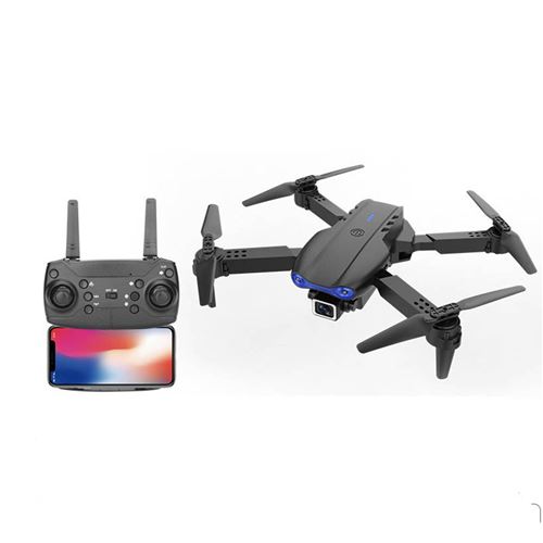 Drone X Pro 2.4G Avec Caméra Hd 1080P Pliable + 2 Batteries BT045