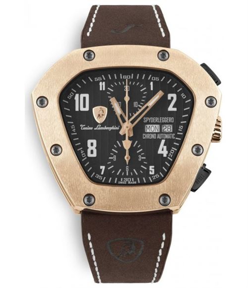 Chronographe Homme Tonino Lamborghini Montrebracelet Spyderleggero Chrono or rose TLFT075