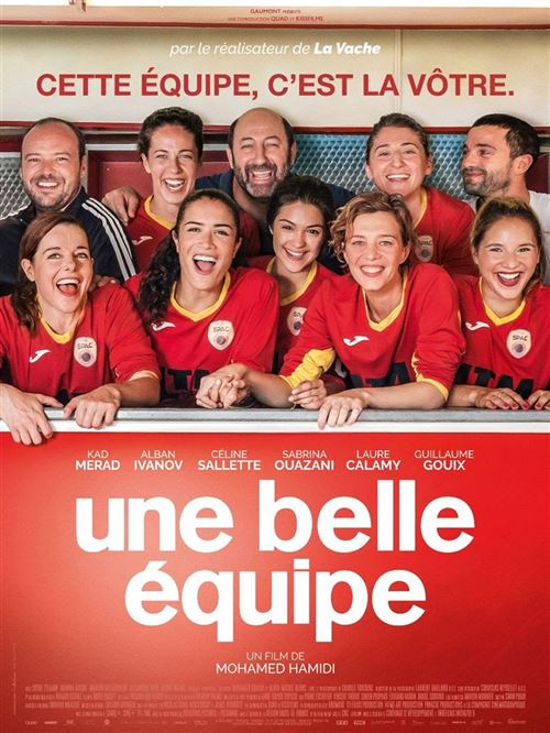 Affiche de Cinéma Originale - Une Belle équipe - 2020 - Kad Merad, Alban Ivanov - 116x158cm
