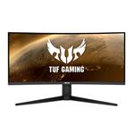 ASUS TUF Gaming VG34VQEL1A - Écran LED - jeux - incurvé - 34" - 3440 x 1440 UWQHD @ 100 Hz - VA - 300 cd/m² - 3000:1 - HDR10 - 1 ms - 2xHDMI, DisplayPort - haut-parleurs - noir