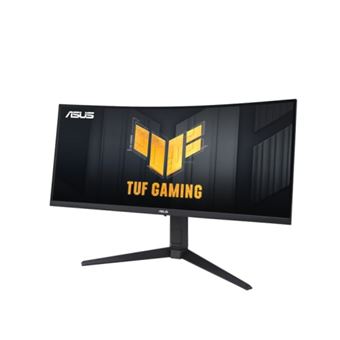 ASUS TUF Gaming VG34VQEL1A - Écran LED - jeux - incurvé - 34" - 3440 x 1440 UWQHD @ 100 Hz - VA - 300 cd/m² - 3000:1 - HDR10 - 1 ms - 2xHDMI, DisplayPort - haut-parleurs - noir