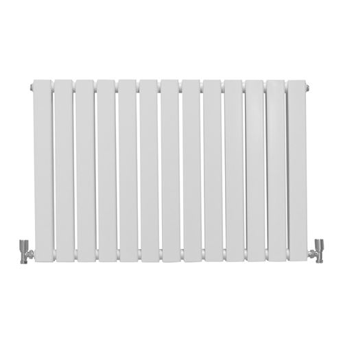 Monstershop Designer Flat Panel Radiators Gloss White 600mm x 910mm