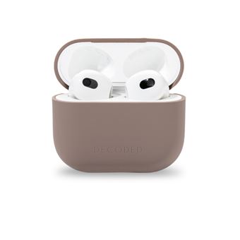 Coque en silicone Decoded pour Airpods 3ème Gén Beige