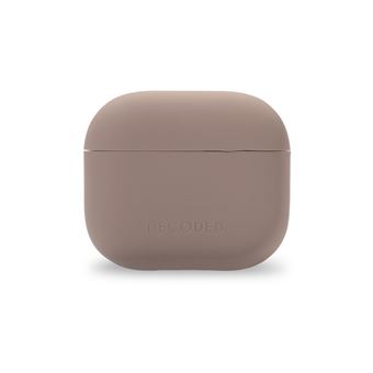 Coque en silicone Decoded pour Airpods 3ème Gén Beige