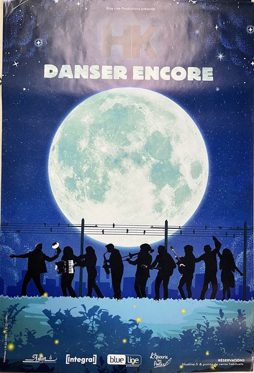 Affiche - HK et les Saltimbanks - Danser Encore - 70x100cm État correct - N/A reconditionné disponible sur Fnac