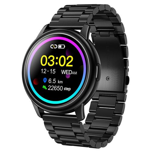 Montre Connectée Chronus LF28 Homme-Noir-Chronus