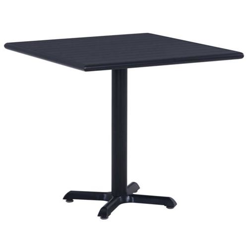 Non Communiqué Noir Vidaxl Table De Jardin 80X80x75 Cm