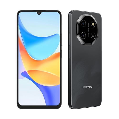 Smartphone Blackview Shark 6 6.88 , 24Go 128Go, 5000mAh,13MP+5MP,Empreinte digitale,NFC,Dual SIM 5G Téléphone Portable -211g-Noir