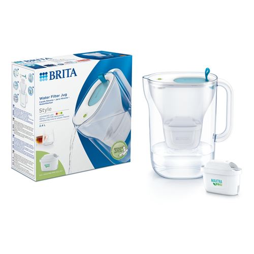 Carafe filtrante Brita Cool Blue avec une 1 cartouche