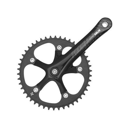 Pédalier PROWHEEL FIXED 46 T Manivelle 175 mm