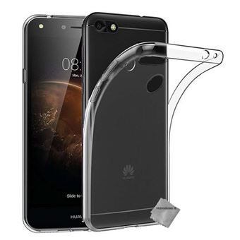 Kit Protection HUAWEI Y5 / Y6 2017 : Verre Trempé + Coque Transparente Antichoc