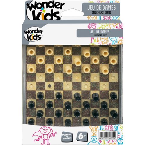 Cofalu Kim'play Jeu Voyage Plateau Dame - Image 1
