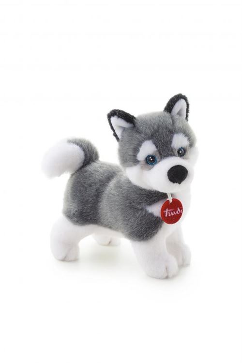 Trudi Multicolore Peluche Chien Husky Marcus S