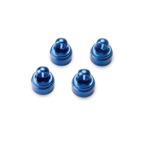Bouchons d'amortisseurs alu anodisés Bleu x4 - Traxxas TRX3767A