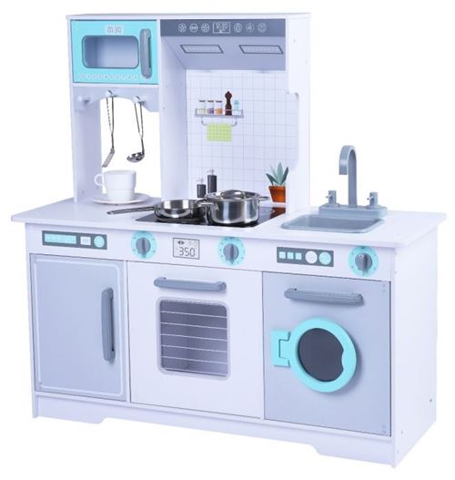 Gerardo's Toys kitchenette bois bleu 97 cm