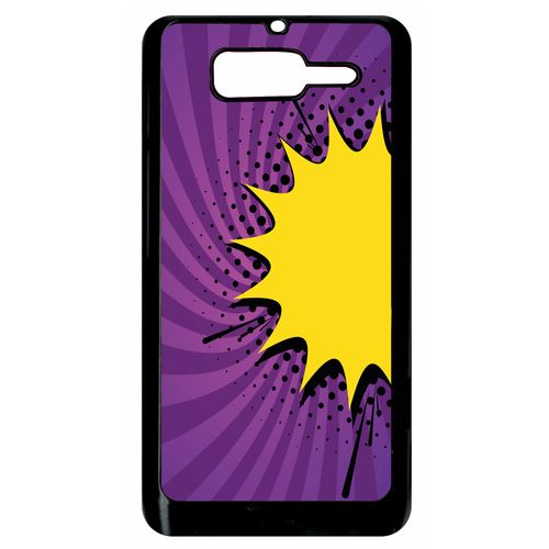 Coque Motorola Razr D3 Fond Comics Mauve