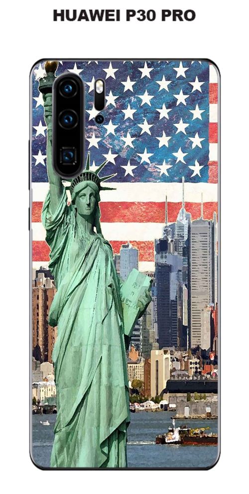 Coque Huawei P30 PRO design New York-1