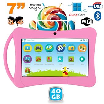 74€04 sur Tablette Tactile Enfant Jouet Éducatif 7' Android Jelly