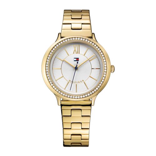 Tommy Hilfiger Montre Acier inoxydable Doré pour Femmes-1781856