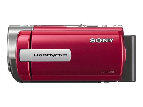 Caméscope carte mémoire SONY DCR-SX34 rouge
