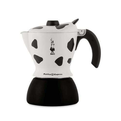 Bialetti Mukka Express 0103238 Preparation Cappucino ou Cafe au lait Coloris Vache