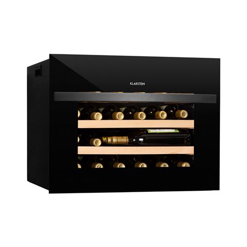Klarstein Vinsider 34 Built-In Cave à vin réfrigérée encastrable 1 zone 51 litres / 24 bouteilles , classe G