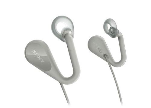Sony STH40D - In-ear hoofdtelefoons met micro - inwendig - met bekabeling - 3,5 mm-stekker - grijs - voor Sony XPERIA 1, 1 II, 10, 10 Plus, L3, XZ2 Premium, XZ3