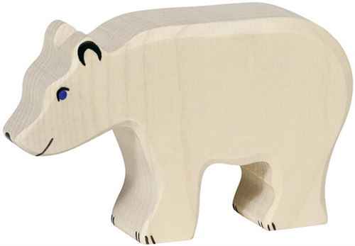 Figurine en bois Ours polaire HOLZTIGER