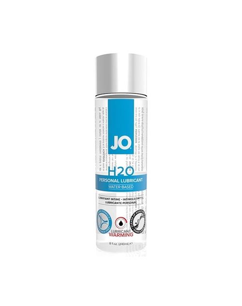 H2o lubrifiant chauffant (240 ml) system jo 40080