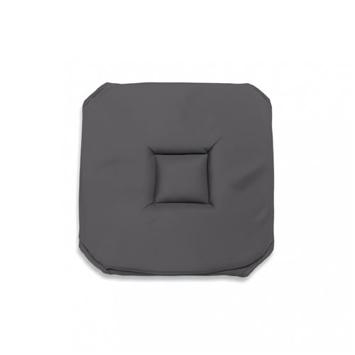 Dessus de chaise gobelin 40x40 cm ALIX anthracite