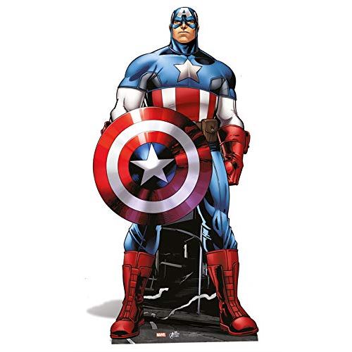 Star cutouts - Stsc742 - Figurine Géante - Captain America - Avengers - 177 Cm