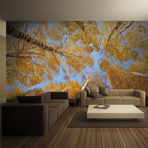 Papier peint Arbres d'automne-Taille L 200 x H 154 cm