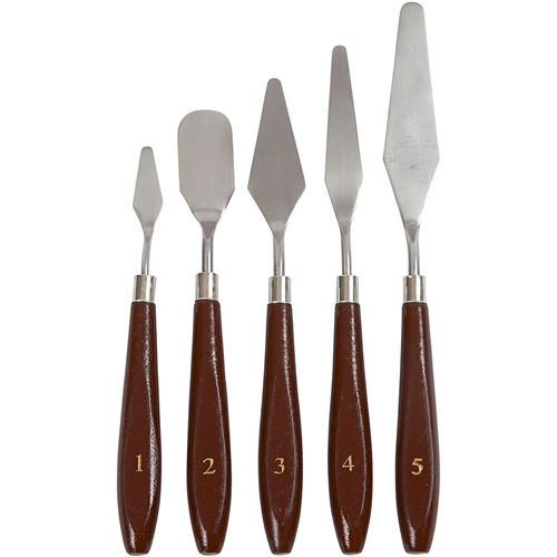 Creotime couteaux à palette 5 pièces
