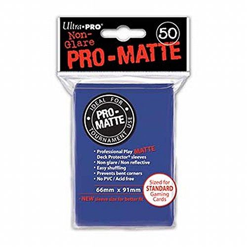 Ultra Pro Pro-Matte Blue Deck Protector