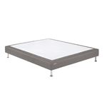 Sommier confort medium morphologique 3 zones BULTEX, 15 cm BULTEX 70 x 190 cm Taupe