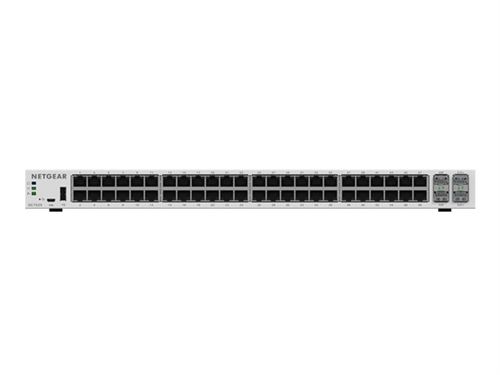 Netgear GC752X Géré L2/L3/L4 Gigabit Ethernet (10/100/1000) Gris - Commutateurs réseaux (Géré, L2/L3/L4, Gigabit Ethernet (10/100/1000), Grille de montage)