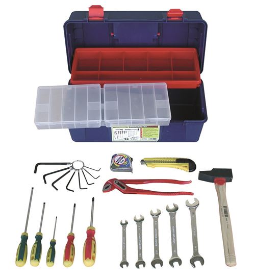 Outifrance - Caisse à outils + 22 pièces