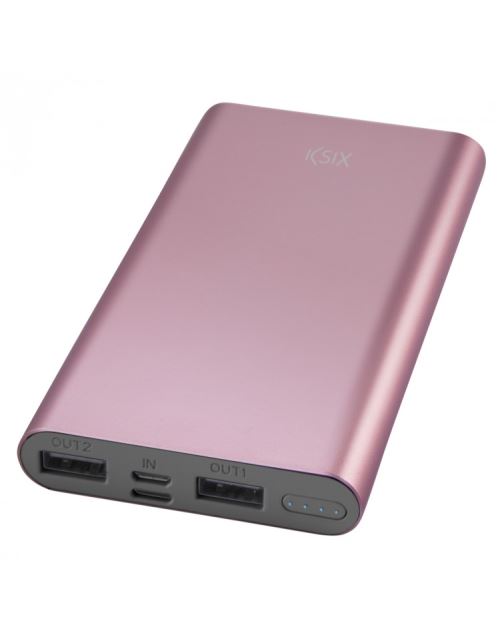 Power Bank Rose Metal 10000mah Ksix