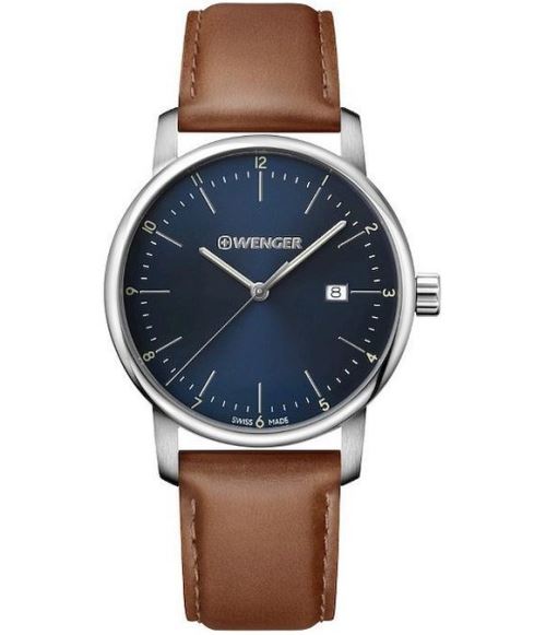 Wenger Montre Homme 01.1741.111 Bleu