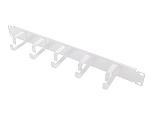 Logilink Gris Clair, Ral 7035 - Barre D'agencement De Câbles - 1U - 19" - Image 1