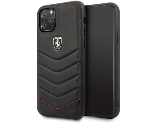 Coque pour Iphone 11 pro Ferrari Heritage noir